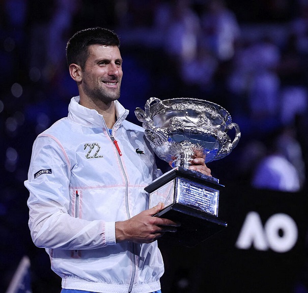 Novak Djokovic campeón Novak Djokovic campeón